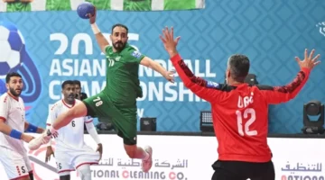 انتصار قوي أخضر اليد يتخطى الإمارات في البطولة الآسيوية